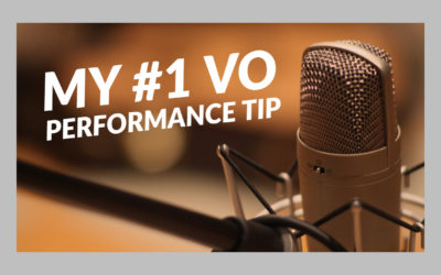 My #1 VO Performance Tip
