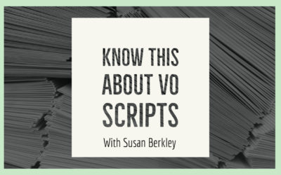 Know this about VO Scripts