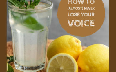 How to almost never lose your voice